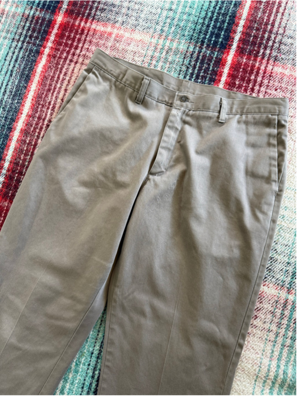 Vintage Lee Gray Chino Pants 36x30